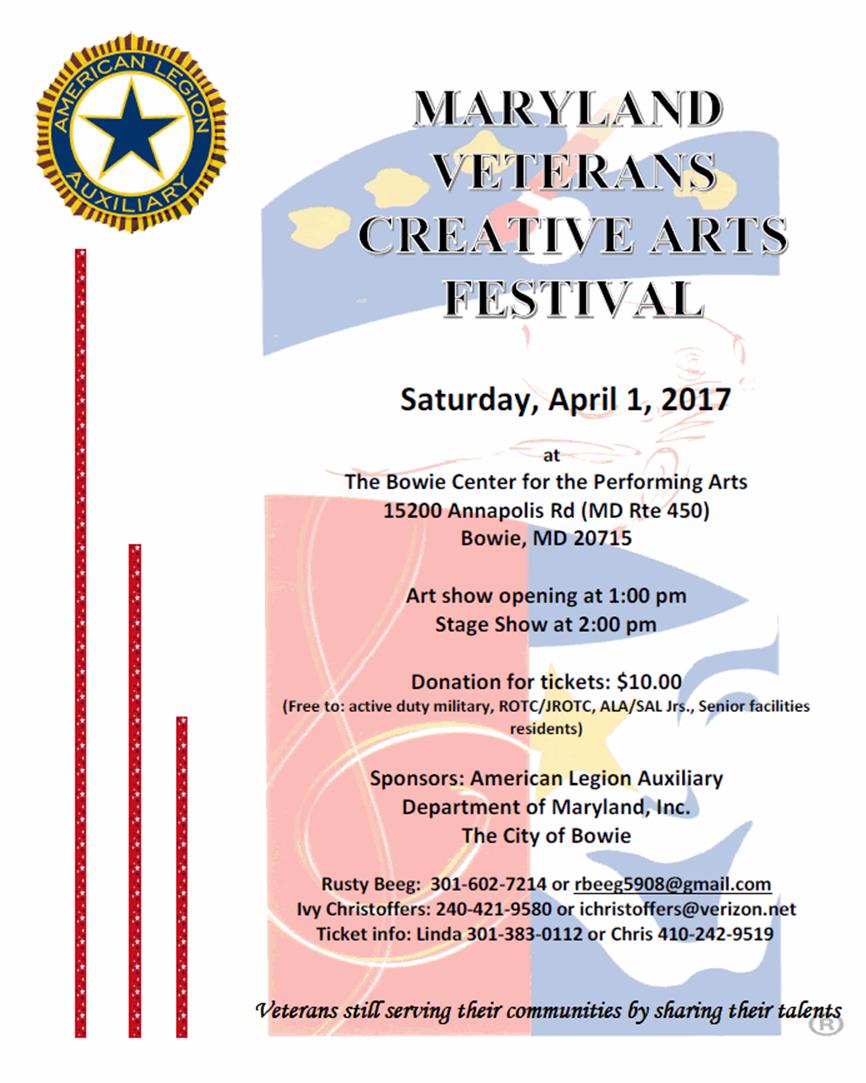 Maryland Veterans Creative Arts Festival