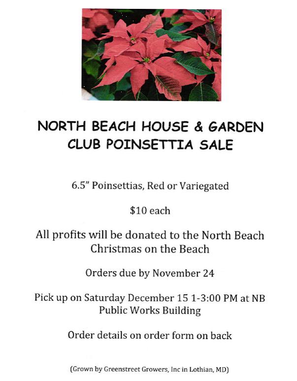 NBHGC Poinsettia Sale