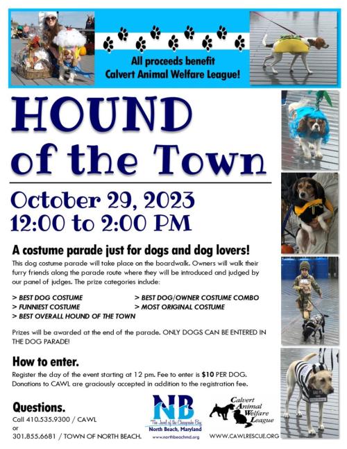Hound of the Town flyer