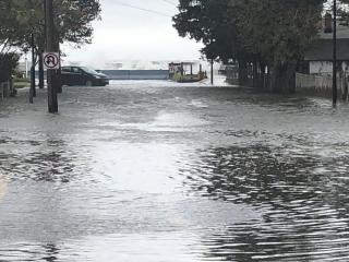 Flooding on 7th Street between Bay and Atlantic Avenue
