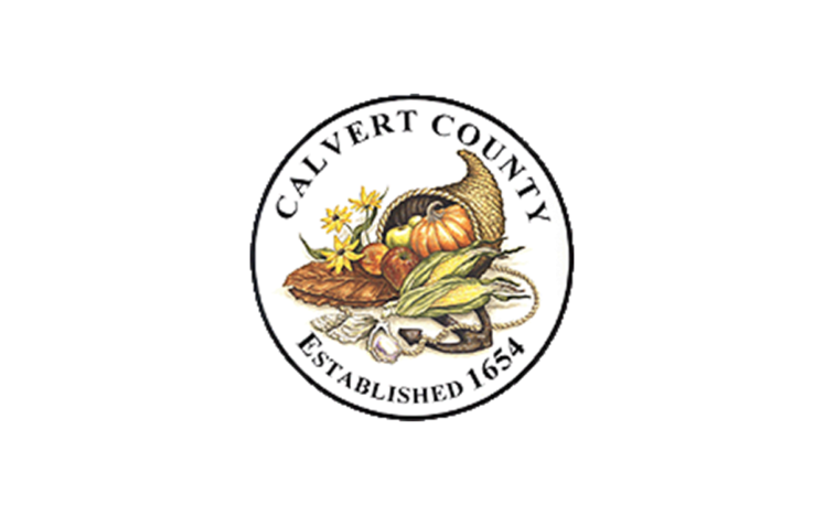 Calvert County Government seal.
