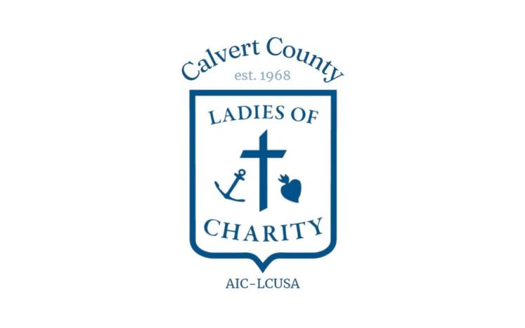 Ladies of Charity Calvert County logo.
