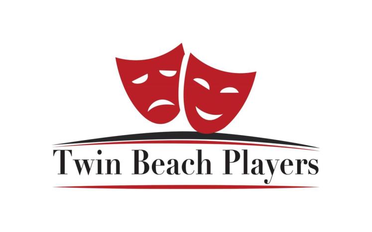 Twin Beach Players logo.